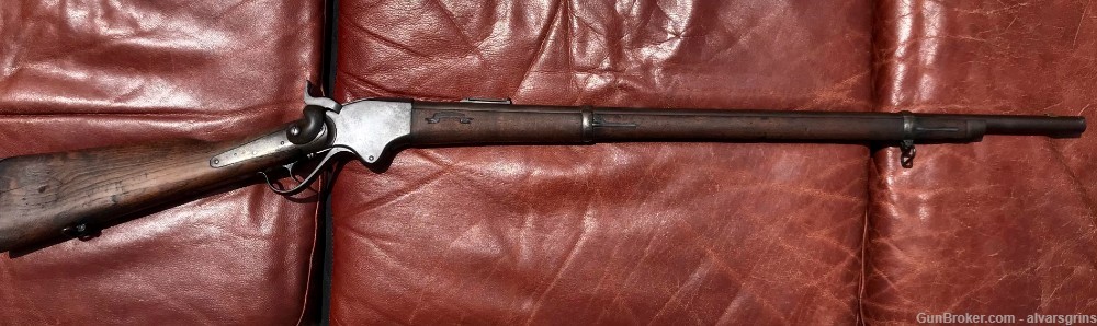 Rare 1871 Spencer Rifle Burnside carbine conversion-img-0