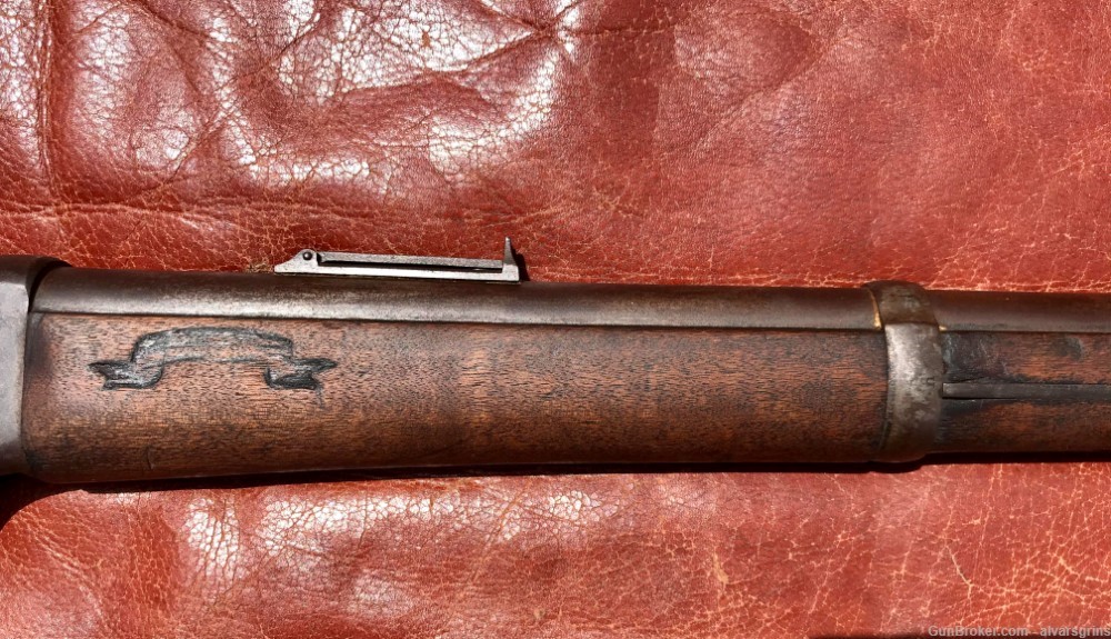 Rare 1871 Spencer Rifle Burnside carbine conversion-img-10