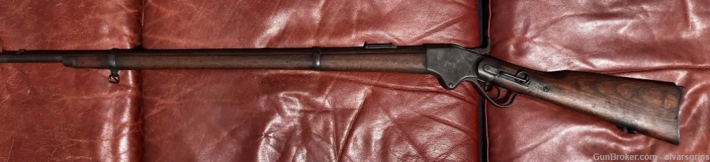 Rare 1871 Spencer Rifle Burnside carbine conversion-img-1