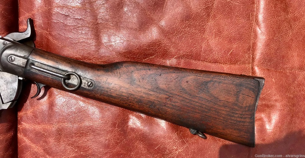 Rare 1871 Spencer Rifle Burnside carbine conversion-img-7