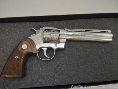 *PENNY BID! NO RESERVE! COLT PYTHON .357MAG 6" WESTERN ROPE CNCPYTH6WR #8-img-0