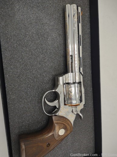 *PENNY BID! NO RESERVE! COLT PYTHON .357MAG 6" WESTERN ROPE CNCPYTH6WR #8-img-3