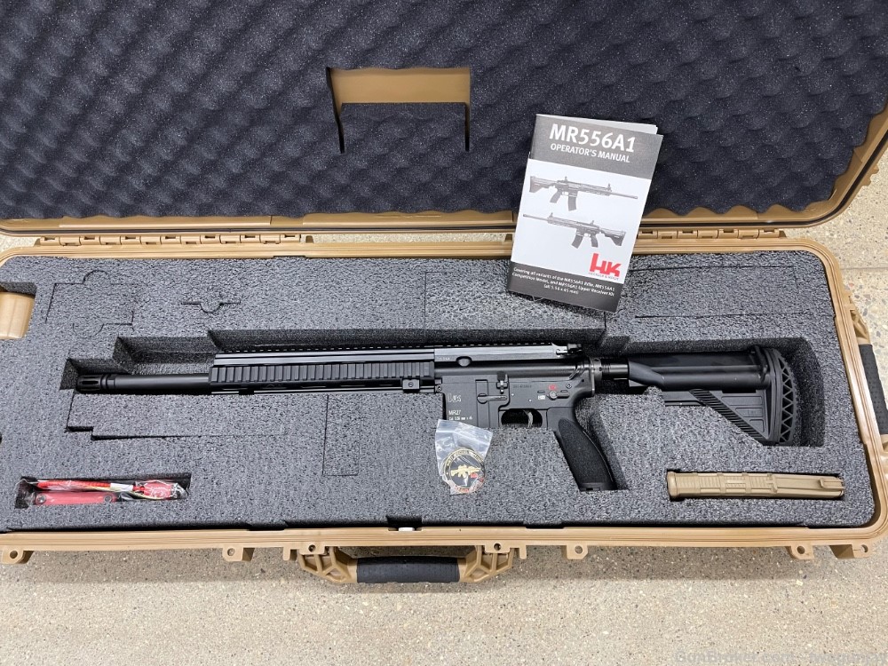 New-Heckler and Koch H&K MR27 USMC MR556 MR556A1 5.56/.223 Rifle ! 81000845-img-0
