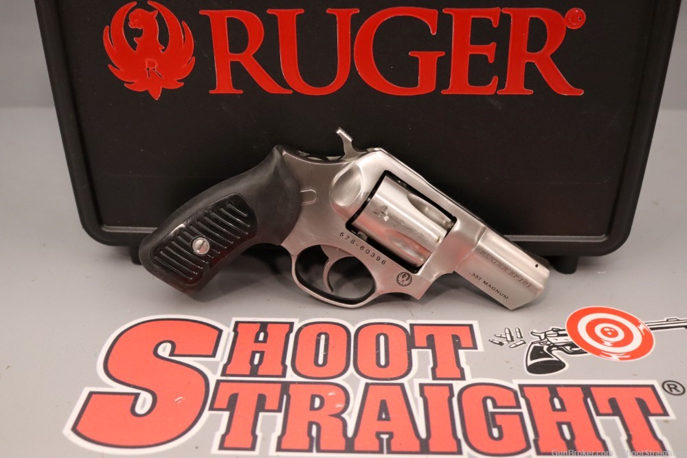 Ruger SP-101 .357 MAG 2.25"bbl STS w/Case-img-0