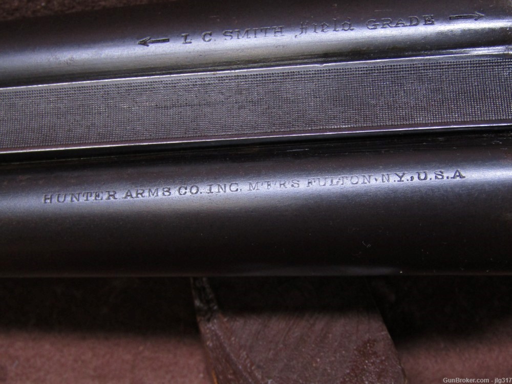 LC Smith Field Grade 12 GA Side by Side Double Barrel Shotgun 30"-img-29