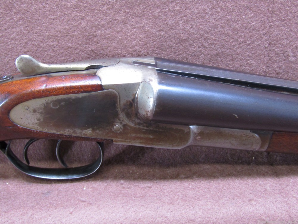 LC Smith Field Grade 12 GA Side by Side Double Barrel Shotgun 30"-img-6