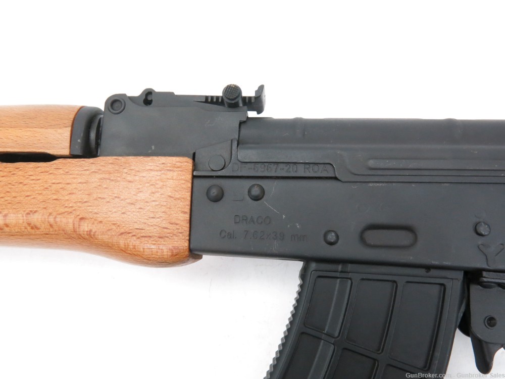 Century Arms Cugir/RomArm Draco 7.62x39 11.5" Semi-Automatic Pistol w/ Mag-img-3
