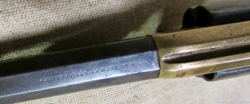 Scarce Whitneyville No 2 Brass Frame Spur Trigger .32 RF Revolver .01 NR-img-4