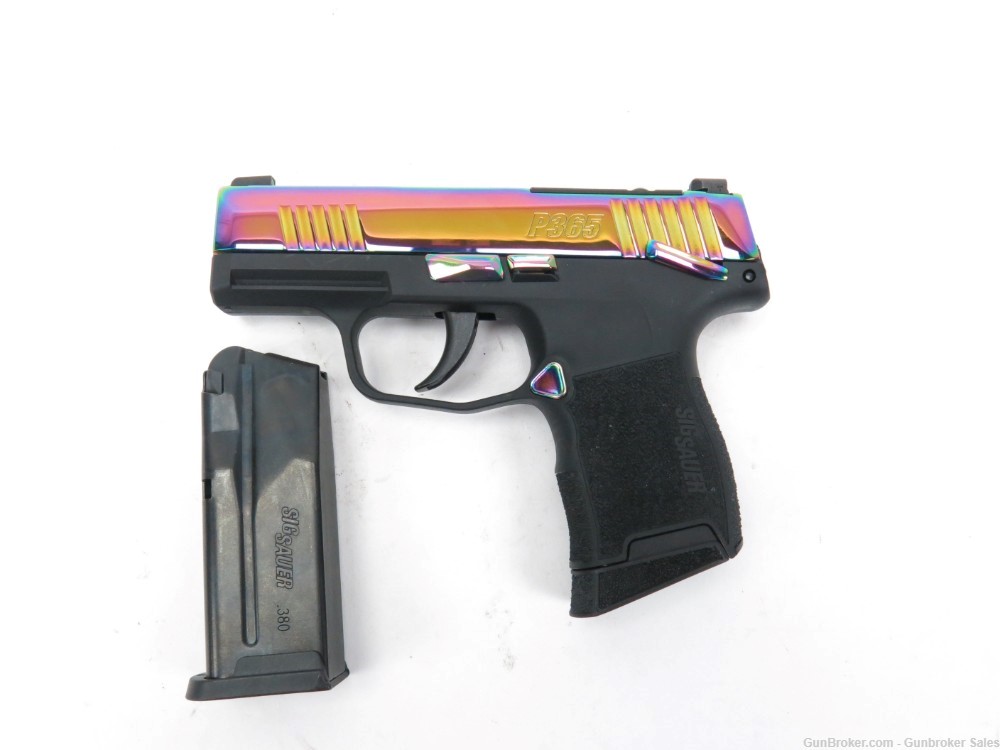 Sig Sauer P365 .380 3" Semi-Automatic Pistol w/ 2 Magazines & Hard Case-img-0