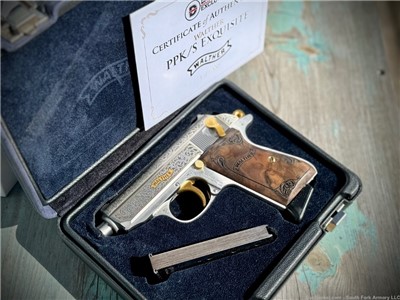 RARE Walther PPK/S Exquisite Limited Edition 380ACP