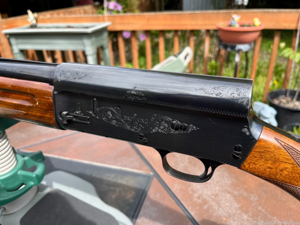 1956 Browning Auto 5 Magnum 12 Ga Belgium Two Barrel A5 CHARITY AUCTION-img-12