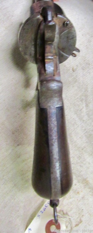 Civil War Era Belgian Pin Fire Revolver 12mm .01 NO RESERVE-img-15