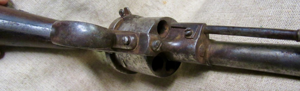 Civil War Era Belgian Pin Fire Revolver 12mm .01 NO RESERVE-img-13
