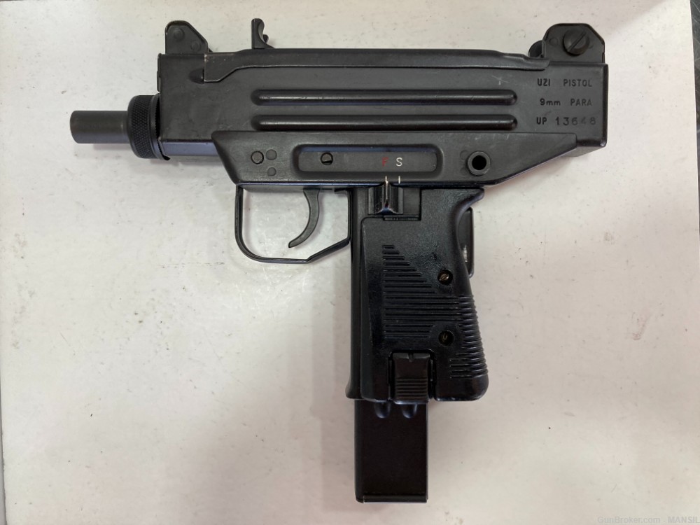 ACTION ARMS IMI UZI PISTOL 9MM EXCELLENT CONDITION 20 RDS MAG-img-2