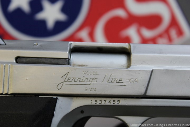 Bryco Arms Jennings Nine 9mm PARTS GUN  Item P-165-img-9
