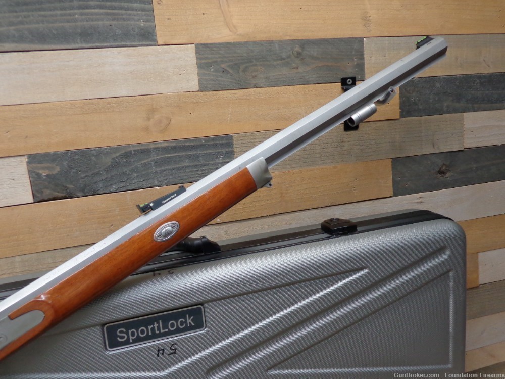 Thompson Hawken Cougar .54 Black Powder Rifle Stainless G R Douglas Barrel-img-2