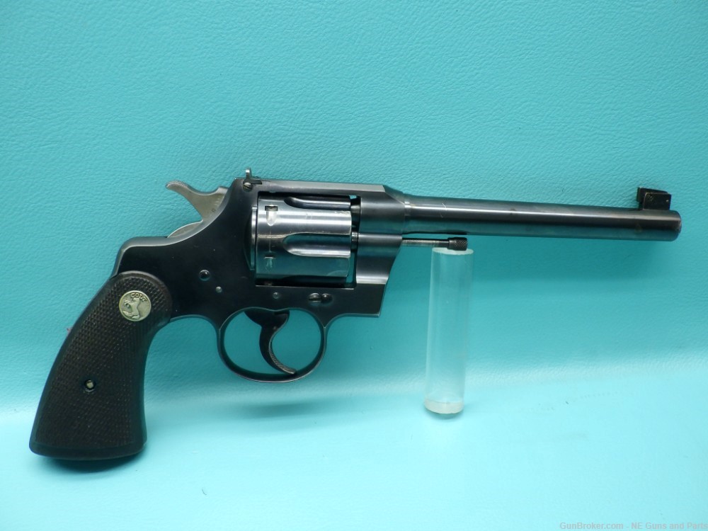 Colt Officers Model Target .22LR 6"bbl Revolver MFG 1936-img-0