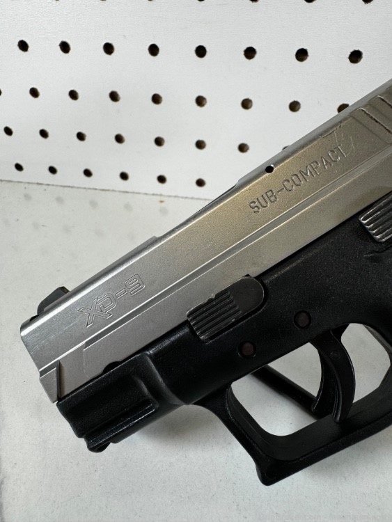 Springfield Armory XD-9 Sub-Compact 9mm Stainless No Reserve NR-img-5