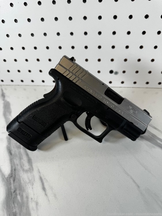 Springfield Armory XD-9 Sub-Compact 9mm Stainless No Reserve NR-img-0