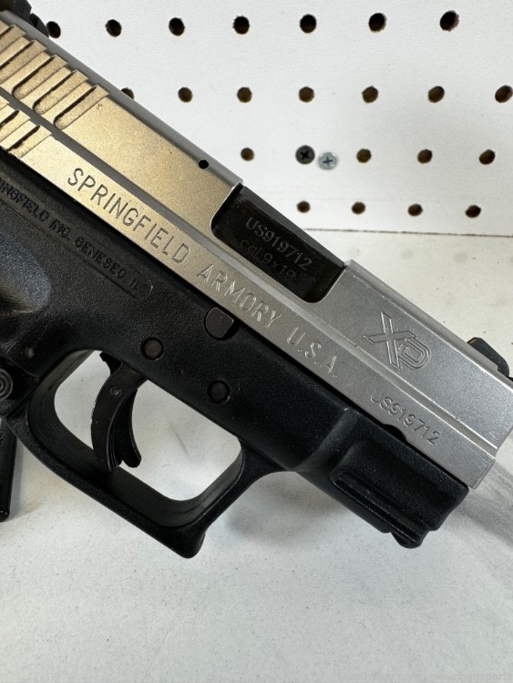 Springfield Armory XD-9 Sub-Compact 9mm Stainless No Reserve NR-img-1