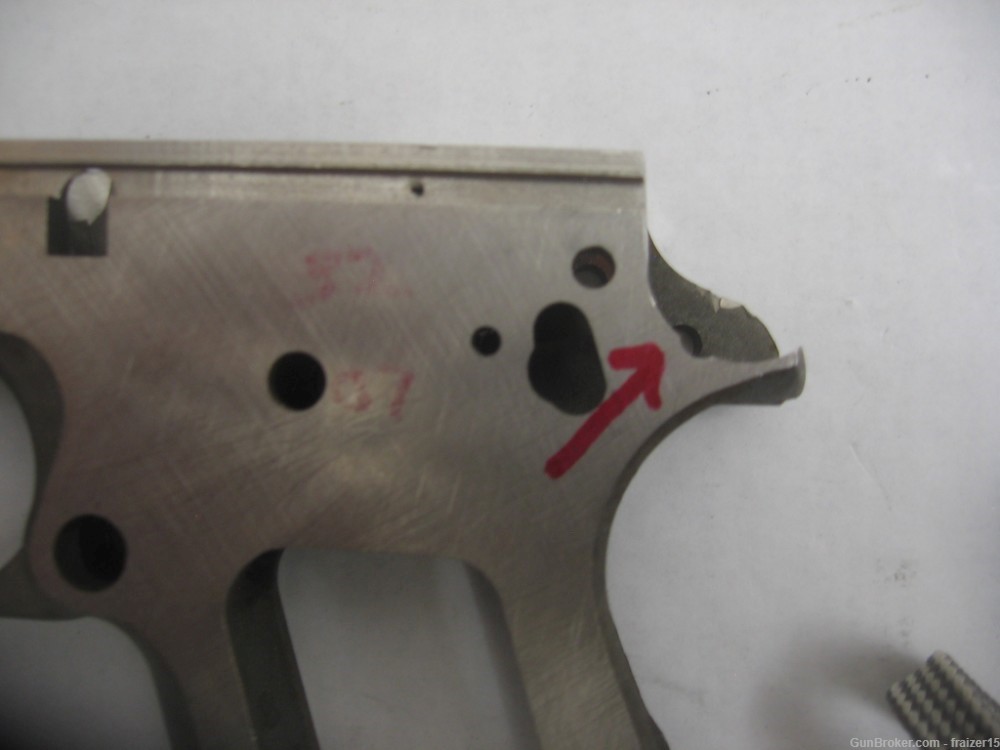 Machining  Blemished  Sarco Stripped 1911 Frame-img-3