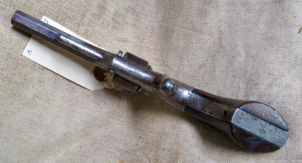 Scarce Civil War 1st Model Manhattan .22 Caliber Pocket Revolver .01 NR-img-9