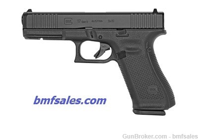 Glock 17 GEN-5 9mm with Fixed Sights 17+1 NIB-img-0