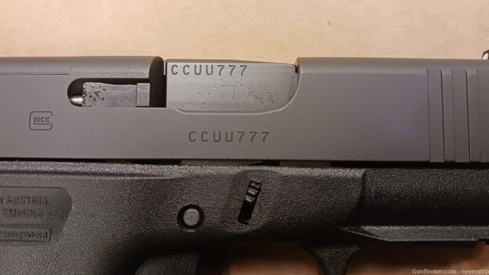 Brand NEW Glock 43X MOS with Unique Lucky 777 Serial Number-img-8