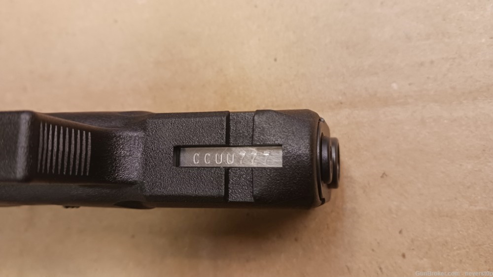 Brand NEW Glock 43X MOS with Unique Lucky 777 Serial Number-img-9