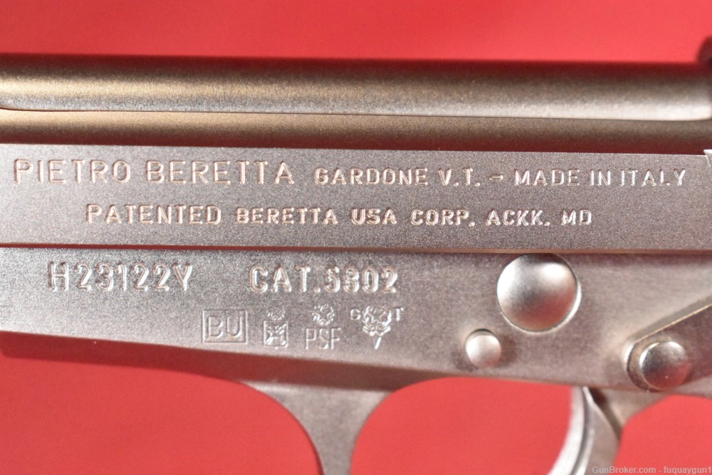 Beretta 84 FS Cheetah Nickel Finish 380 ACP 3.8" 4x 13rd Magazines Beretta -img-21