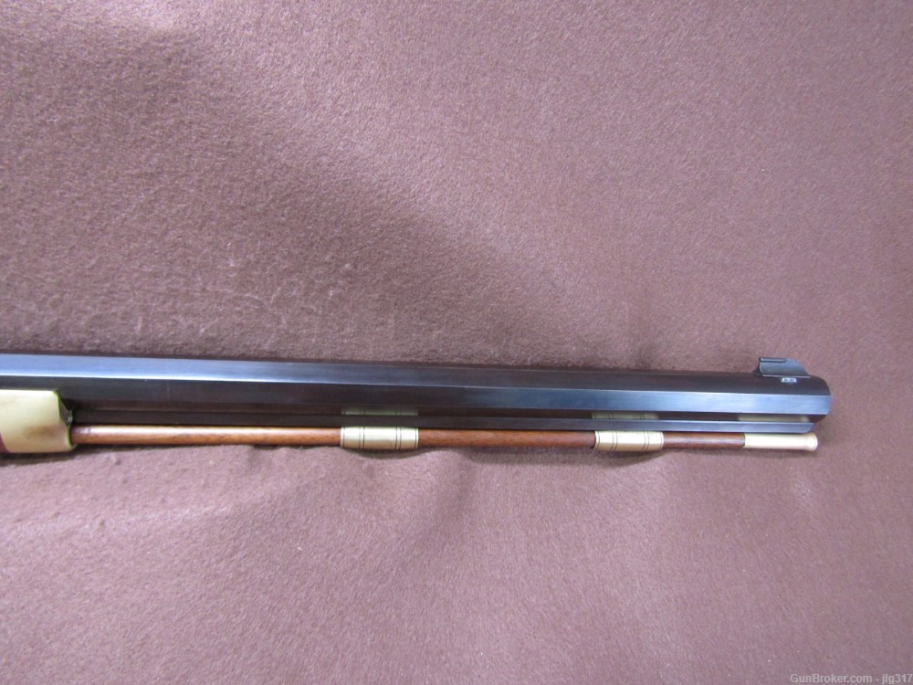 Thompson Center Arms Hawken 54 Cal Black Powder Flintlock Rifle Like New-img-3