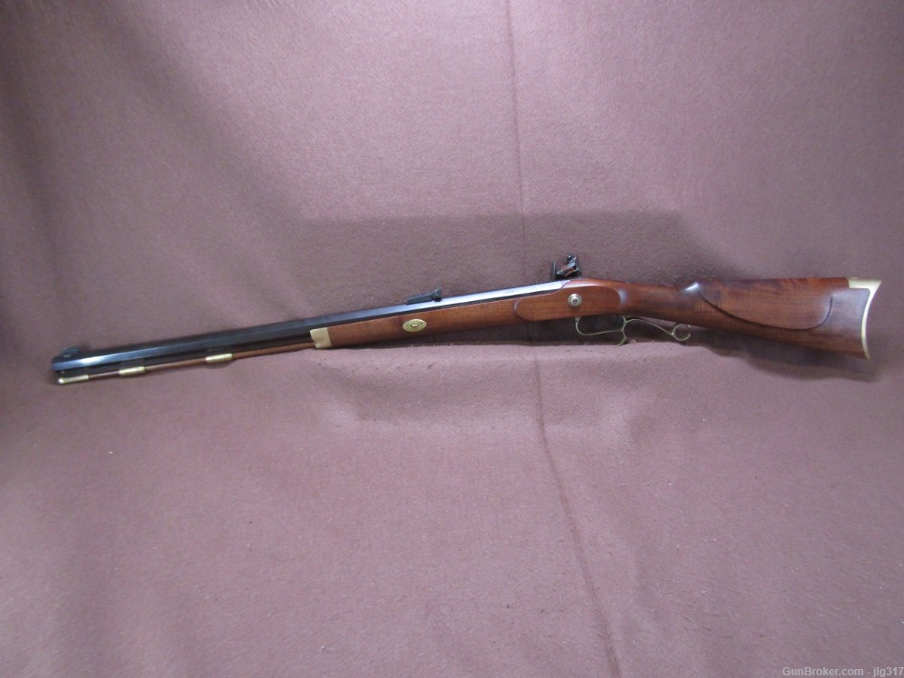 Thompson Center Arms Hawken 54 Cal Black Powder Flintlock Rifle Like New-img-13