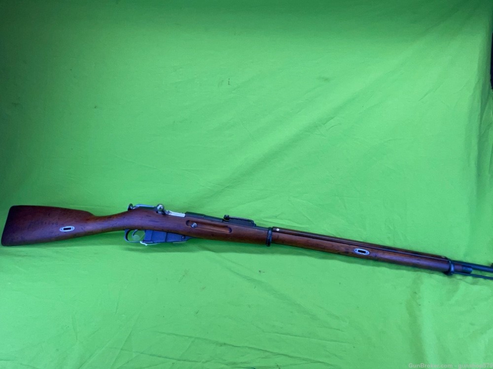 ANTIQUE RUSSIA M91 MOSIN NAGANT COLLECTOR M-91 7.62X54R HEX RECEIVER IZZY-img-0