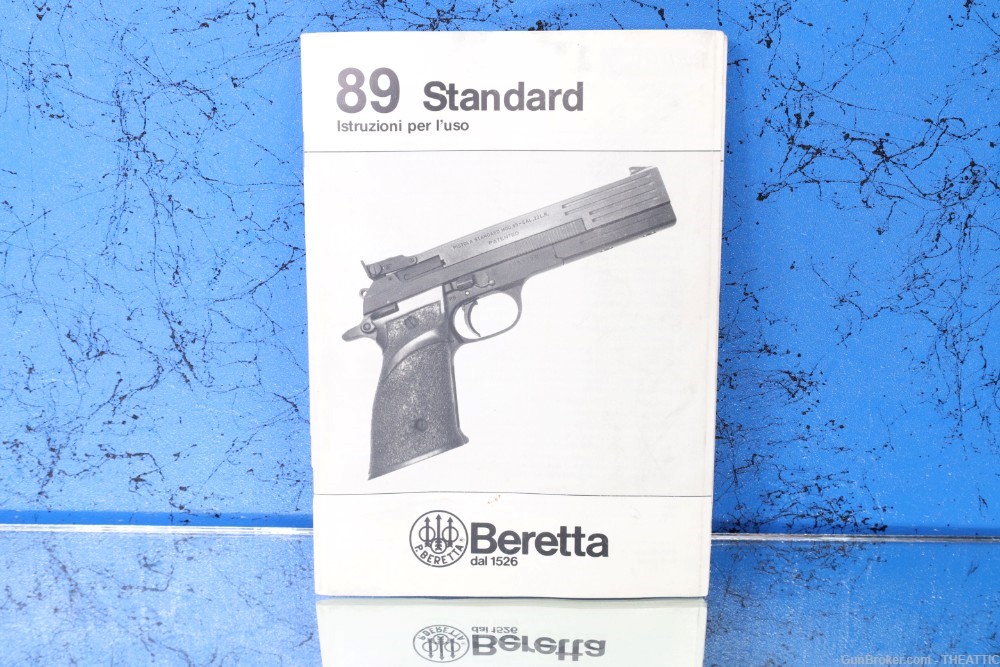 BERETTA 89 22LR W/BOX & MANUAL VERY GOOD CONDITION MADE IN ITALY-img-55