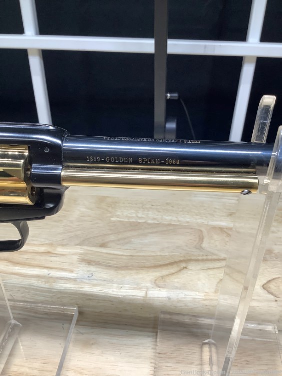 Colt Frontier Scout Golden Spike .22LR Never Fired-img-9