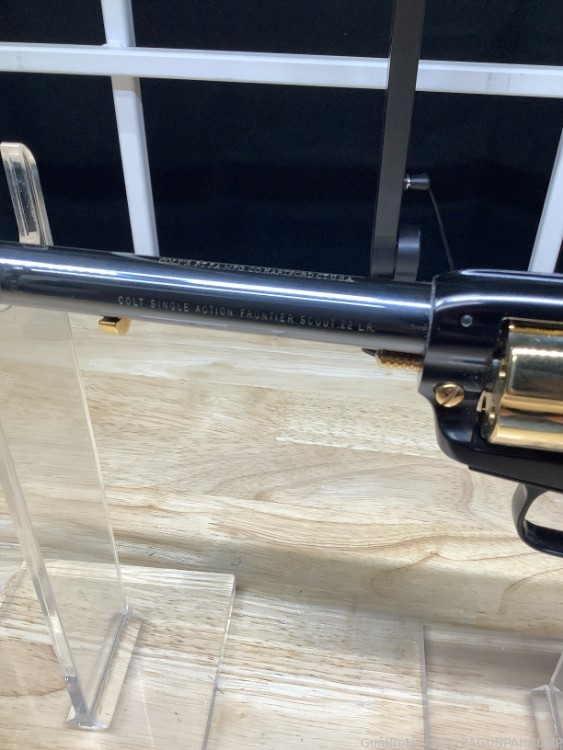 Colt Frontier Scout Golden Spike .22LR Never Fired-img-5