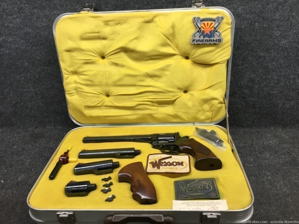 Dan Wesson 15-2 SA/DA Revolver .357 Mag Case, 4 BBLS, Pistol Pack-img-0
