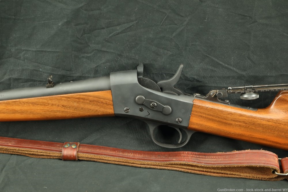 Remington No. 5 Rolling Block Model 1902 .219 Zipper Single-Shot Rifle -img-10