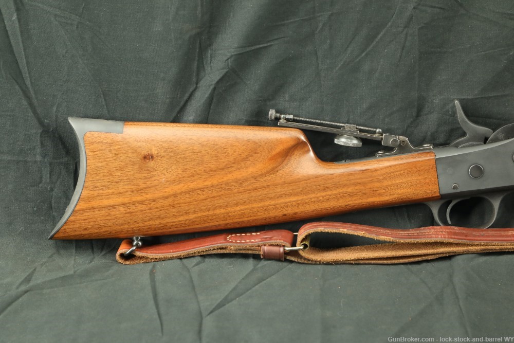 Remington No. 5 Rolling Block Model 1902 .219 Zipper Single-Shot Rifle -img-3