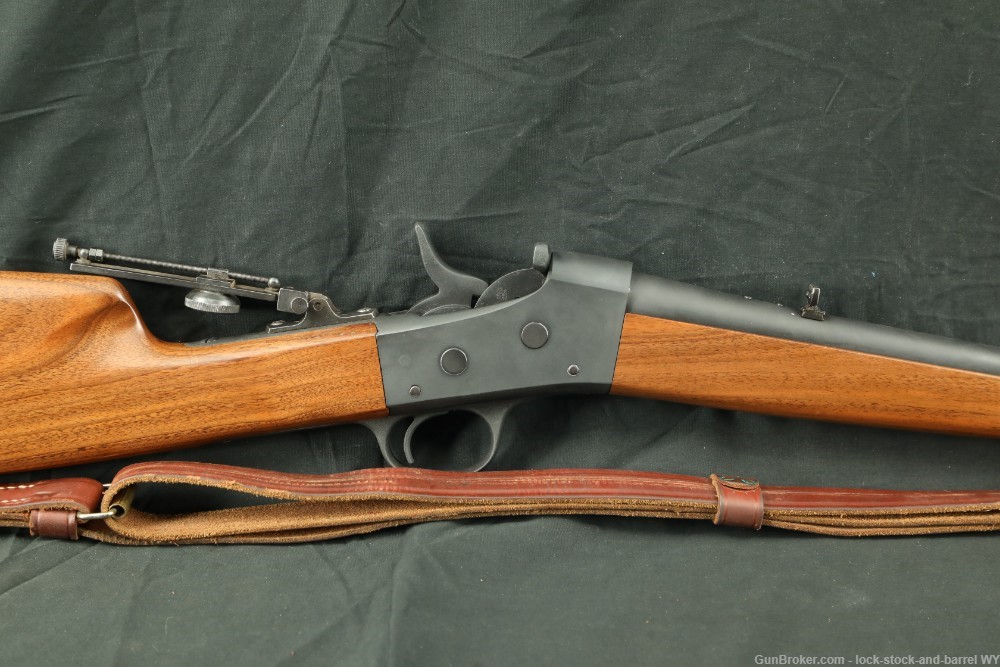 Remington No. 5 Rolling Block Model 1902 .219 Zipper Single-Shot Rifle -img-4