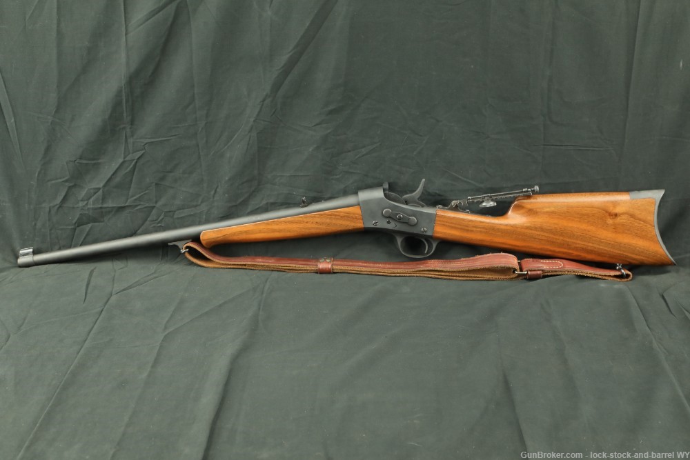 Remington No. 5 Rolling Block Model 1902 .219 Zipper Single-Shot Rifle -img-7
