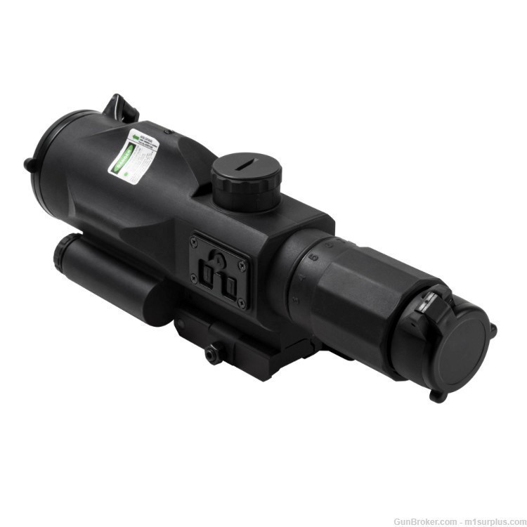 VISM SRT 3-9x40 Armored Scope w/ Green Laser fits Ruger .22 Precision Rifle-img-1