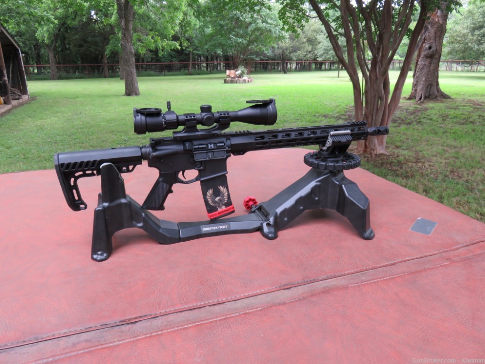 Zro Delta AR-15 .223 Wylde 18".   Sig. Sauer 3-12x44mm Scope + Brake-img-14