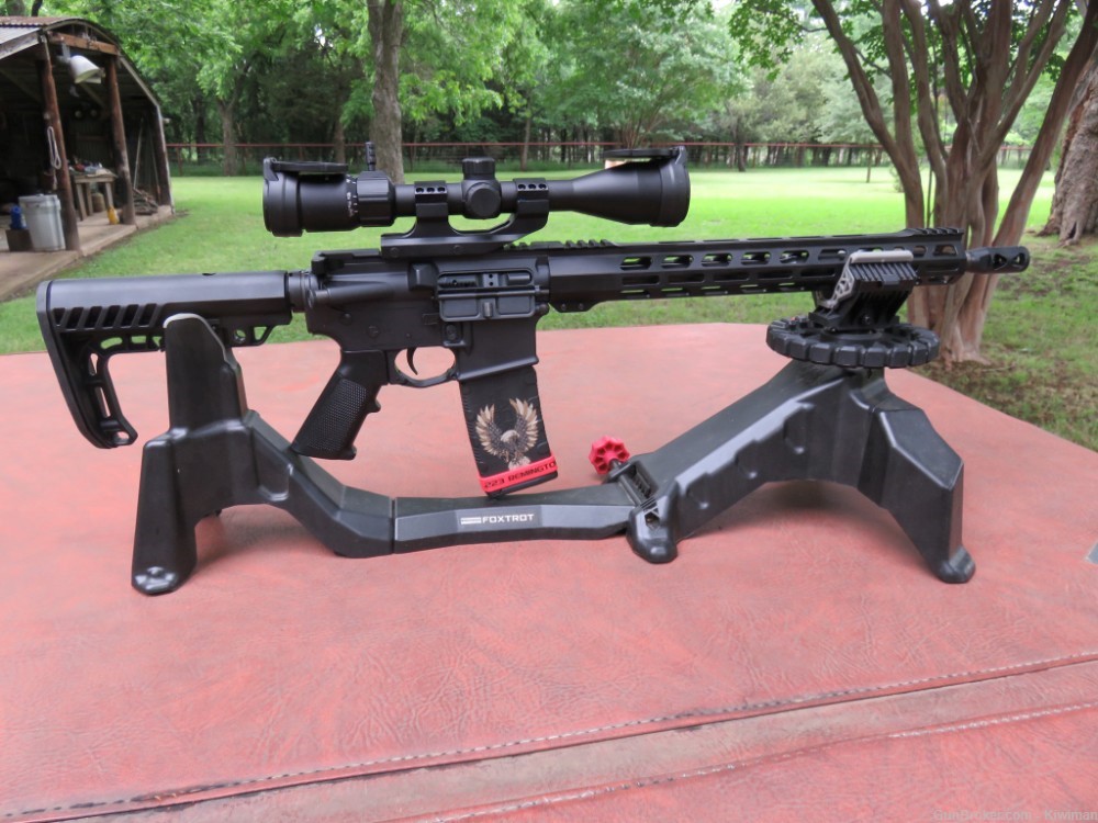 Zro Delta AR-15 .223 Wylde 18".   Sig. Sauer 3-12x44mm Scope + Brake-img-15