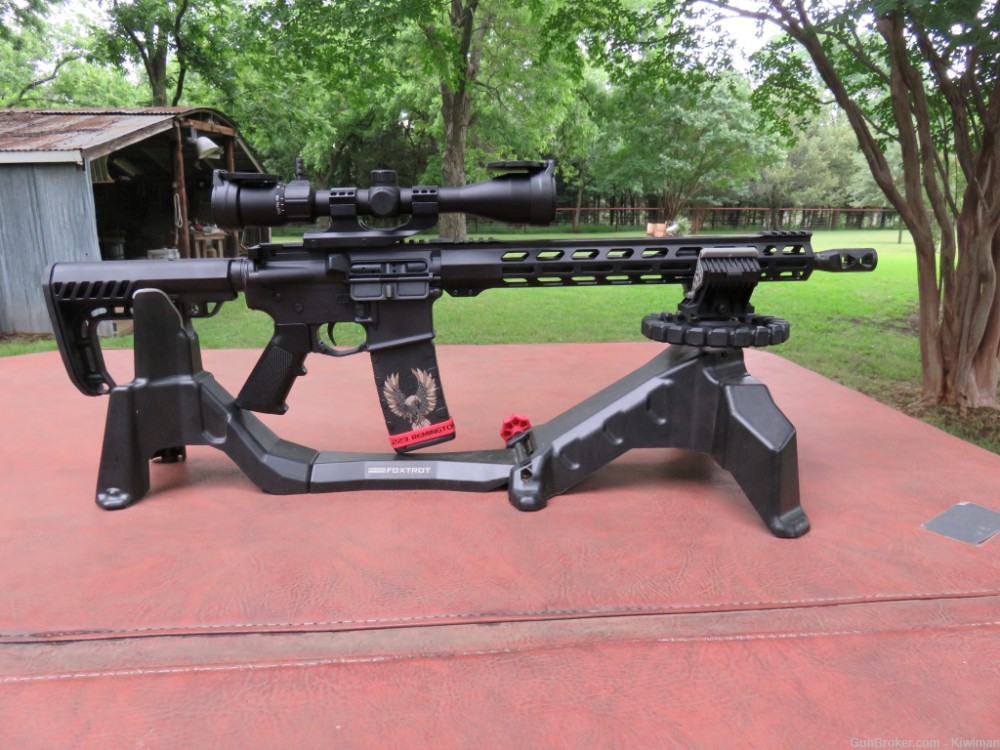 Zro Delta AR-15 .223 Wylde 18".   Sig. Sauer 3-12x44mm Scope + Brake-img-19