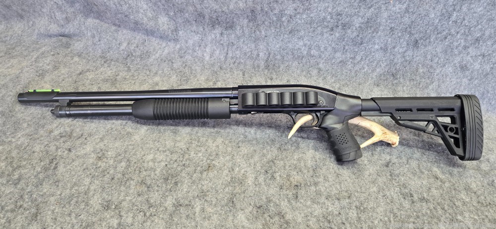 Maverick (Mossberg) 88 Home Defense 12 ga 18.5" 3" | Side saddle, adj stock-img-0