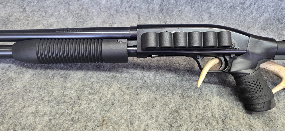 Maverick (Mossberg) 88 Home Defense 12 ga 18.5" 3" | Side saddle, adj stock-img-2