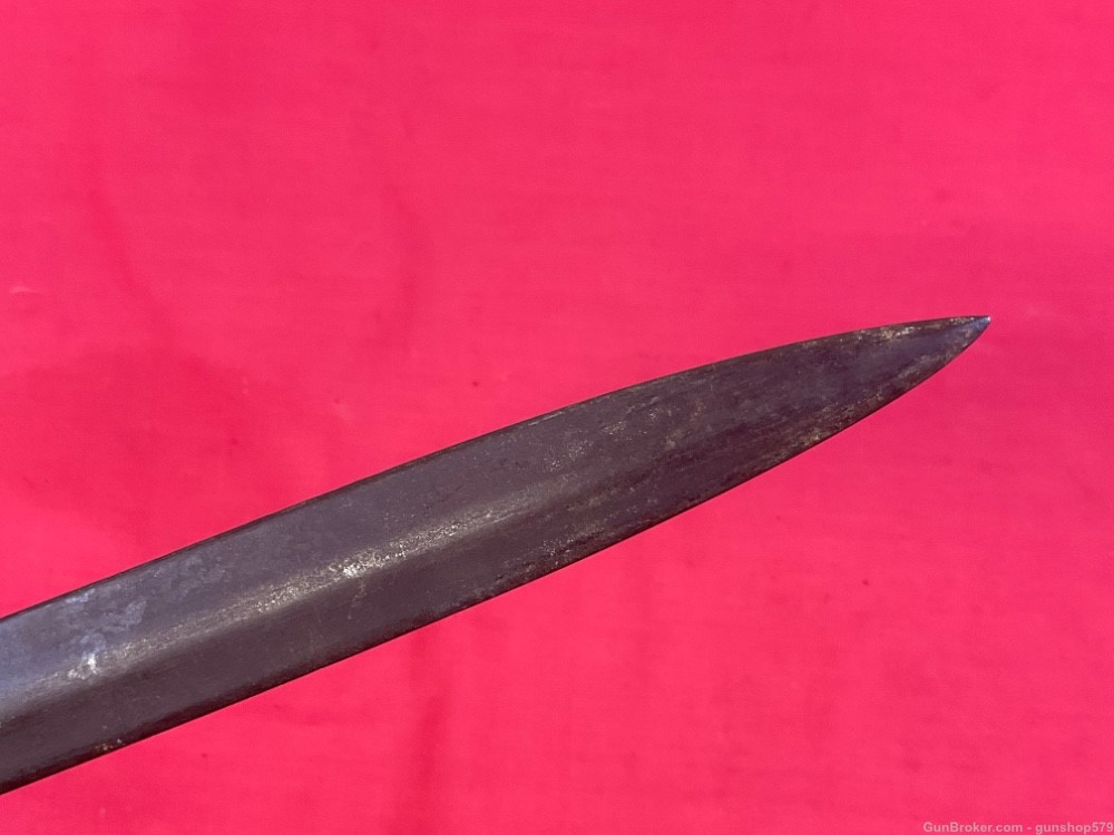 Pre WWI 1888 Lee Metford Bayonet Unit Marked Enfield MK BOER War Era C&R-img-3