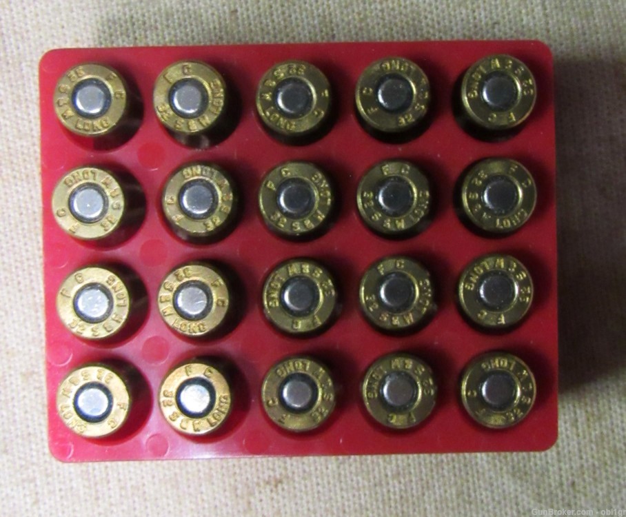 100 Rounds of Federal .32 S&W Long 98 gr Wadcutter Ammo .01 NO RESERVE-img-3