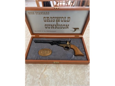 Griswold and Gunnison, High Standard percussion cap pistol